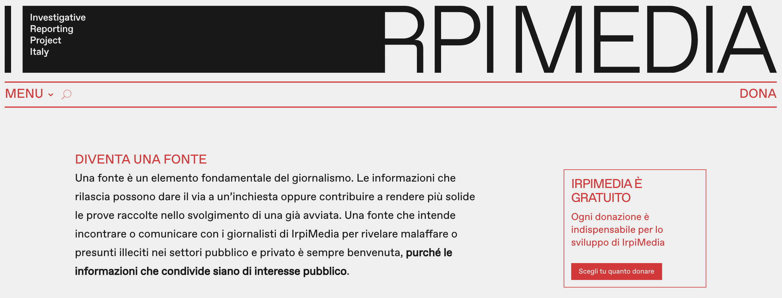 Articles for Irpimedia